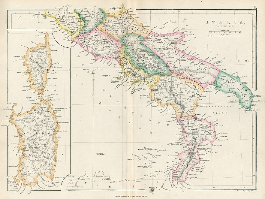 Roman south Italy (Italia), 1858