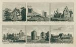 England, various views of ruins, 1786