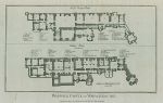 Warwick Castle plan, 1786