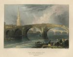 Scotland, Ayr, the Twa Brigs, 1838