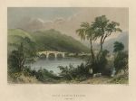 Scotland, Auld Garth Bridge in Nithsdale, 1838