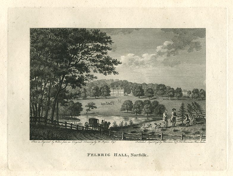 Norfolk, Felbrigg Hall, 1793