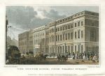 London, Custom House, from Thames Street, 1831