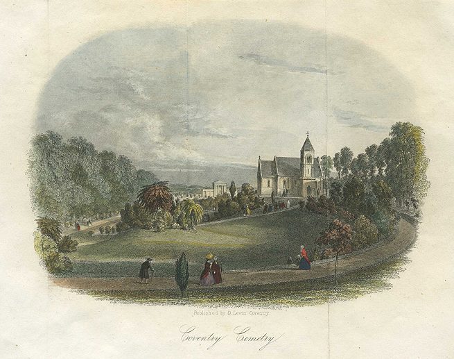 Coventry Cemetery, 1852