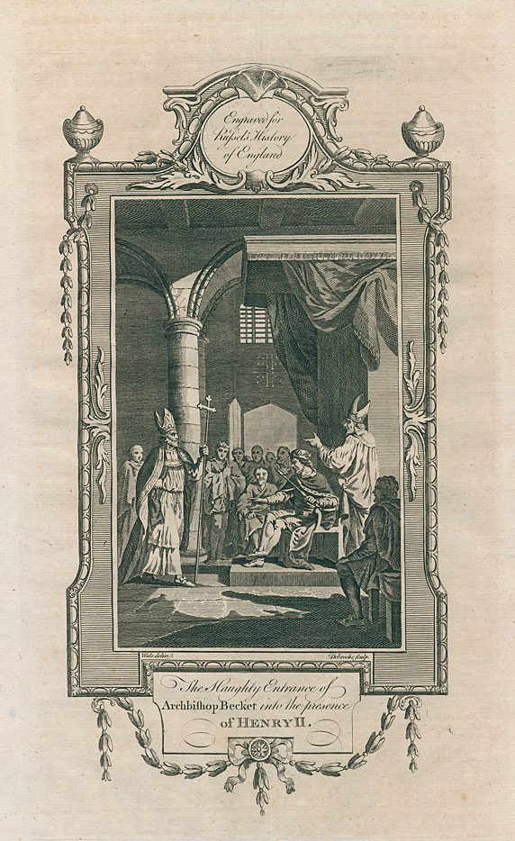 Henry II and Archbishop Becket, 1781