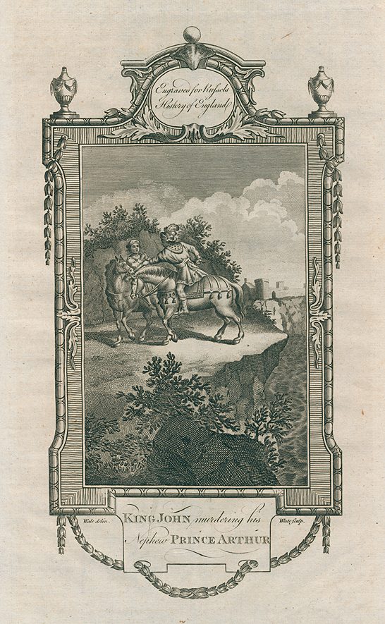 King John murdering his nephew Prince Arthur, 1781