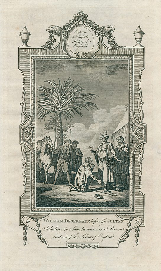 William Despreaux before Saladin (in about 1191), 1781