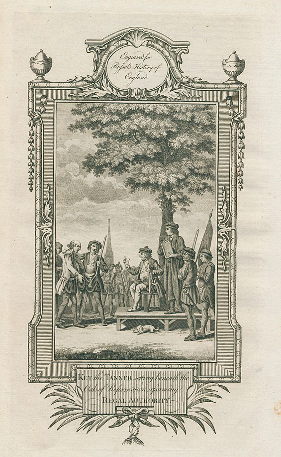 Kett the Tanner under the Oak of Reformation (in 1549), 1781