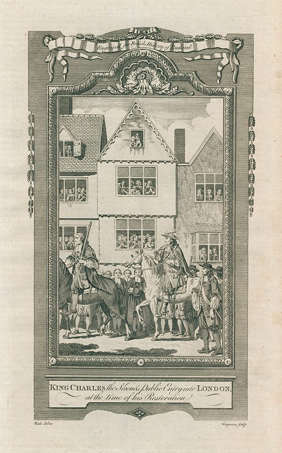 King Charles II entering London in 1660, 1781