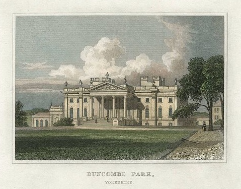 Yorkshire, Duncombe Park, 1829