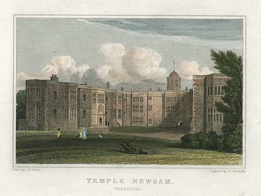 Yorkshire, Temple Newsam, 1829