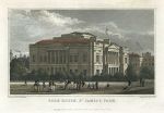 London, York House, St.James's Park, 1831