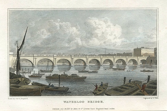 London, Waterloo Bridge, 1831