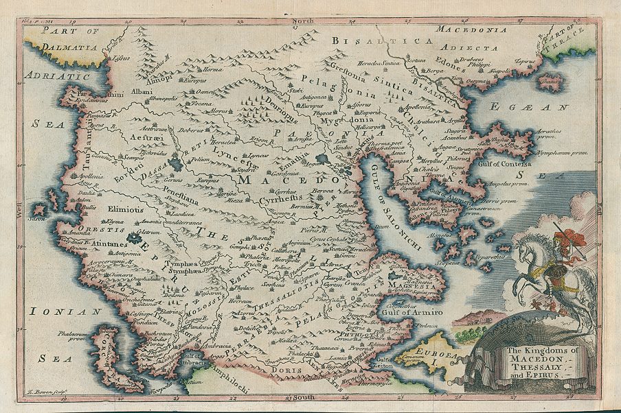 Ancient Macedon, Thessaly & Epirus, 1745