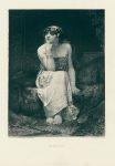 'Herodias', etching by Leopold Flameng after Benjamin Constant, 1882