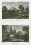 Wales, Ragland (2 views), 1830