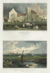 Wales, Mathern (2 views), 1830