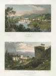 Wales, Usk (2 views), 1830