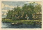 Oxfordshire, Net Mending, life on the Thames, 1874