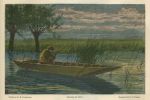 Oxfordshire, Shooting an Otter, life on the Thames, 1874