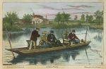 Oxfordshire, Gudgeon Fishing, life on the Thames, 1874