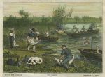 Oxfordshire, Swan Hopping, life on the Thames, 1874