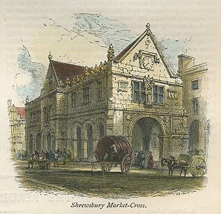 Shrewsbury Market House, 1874