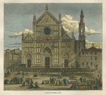 Italy, Florence, Church of Santa Croce, 1874