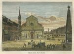 Italy, Florence, Church of St. Maria Novella, 1874