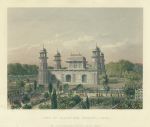 India, Agra, Tomb of Elmad-Ood Doulah, 1860