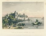 India, Allahabad with the Fort, 1860