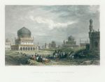 India, Tombs of the Kings of Golconda, 1845