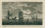 HMS Monmouth & Foudroyant at the Battle of Cartagena (in 1757), 1781