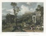 Italy, Castle and Bay of Baia, 1832