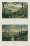 Wales, Monmouthshire, Pontypool & Nantyglo, (2 views), 1830