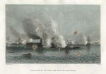 USA, Civil War, Monitor & Merrimack ironclads, 1863