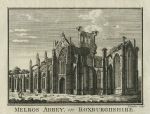 Scotland, Melrose Abbey, 1786