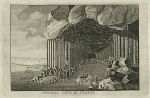 Scotland, Fingals Cave on Staffa, 1786
