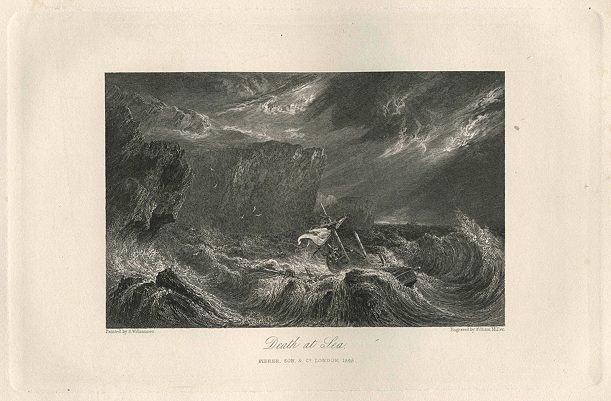 Death at Sea (shipwreck), 1845