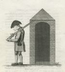 Russian Sentry, at his post, 1810