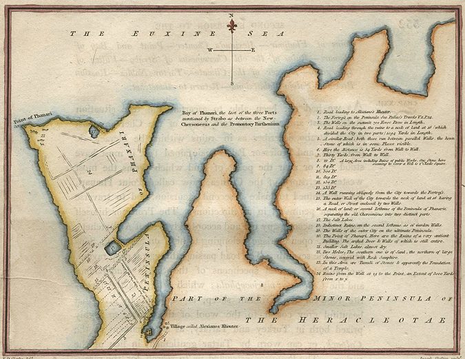 Ukraine, Crimea, part of the peninsula of Heracleotae, 1810