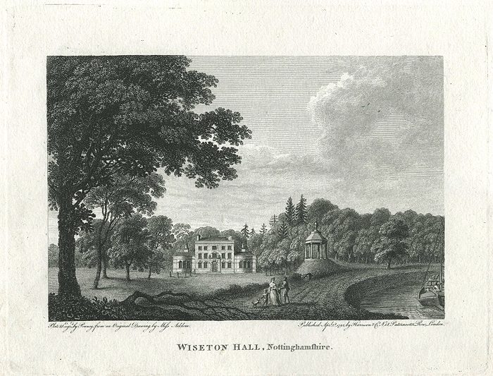 Nottinghamshire, Wiseton Hall, 1796