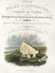 Wales, Arthur's Stone, near Swansea, 1830