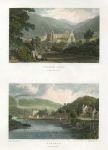 Wales, Tintern, (2 views), 1830