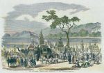 India, Muharram Festival, 1857
