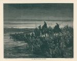 Israelites Crossing the Jordan, Gustave Dore, 1866