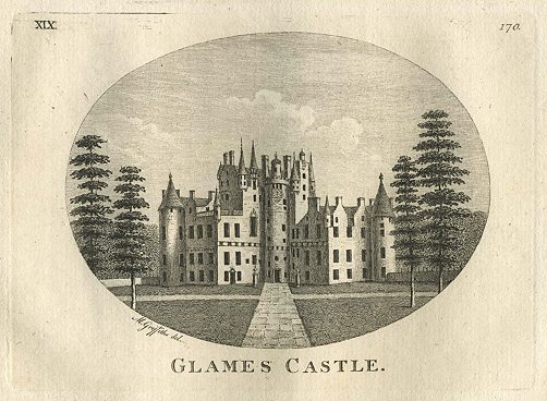 Scotland, Glamis Castle, 1776