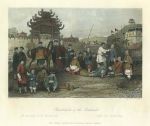 China, Punishment of the Bastinado, 1858