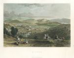 Holy Land, Bethany view, 1837
