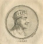 Egbert of Wessex (Saxon King), portrait, 1759